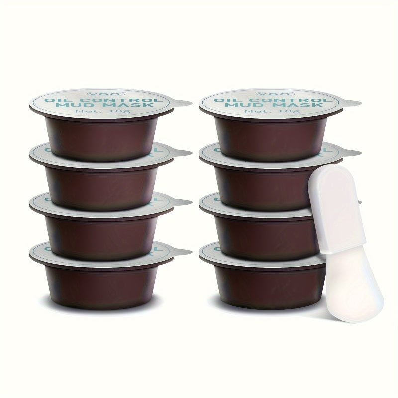 Oil control mud mask,deeply cleanses pores and blackheads