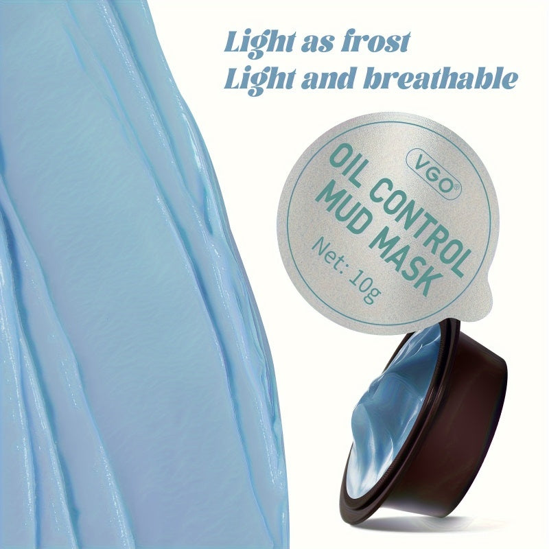 Oil control mud mask,deeply cleanses pores and blackheads